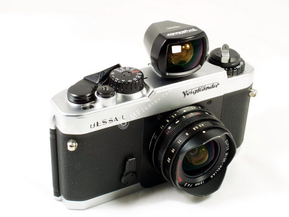 Bessa L Voigtlander 4/15mm Heliar