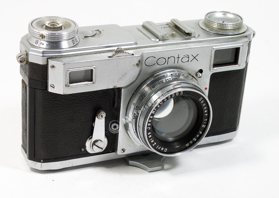 Contax II Sonnar 5cm f2 Fomapan 100