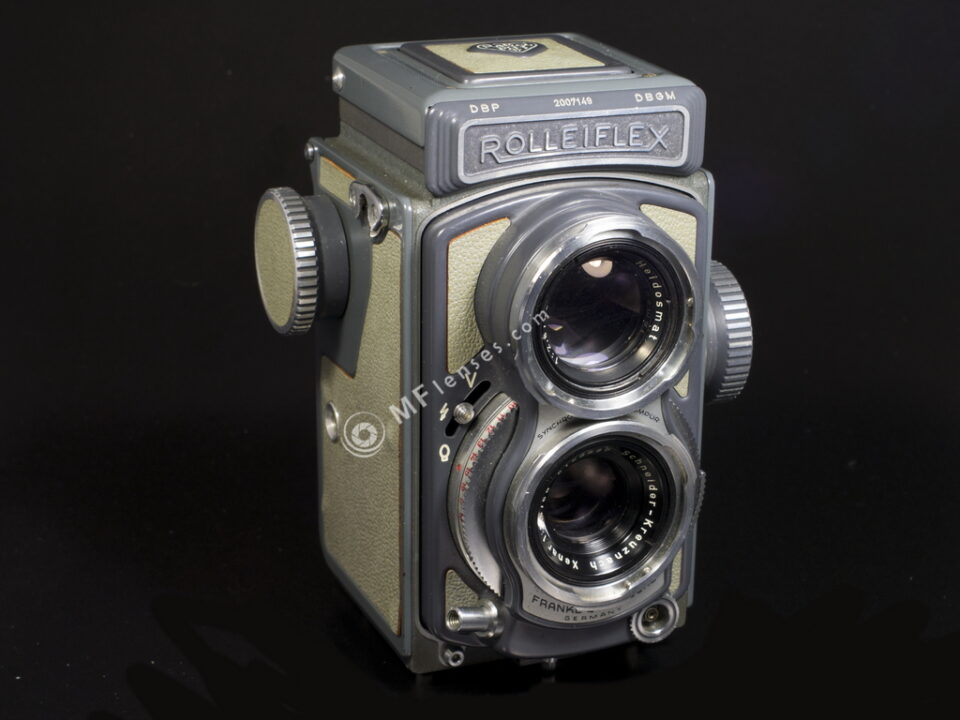 Baby Rolleiflex 4x4 gray Ilford FP4