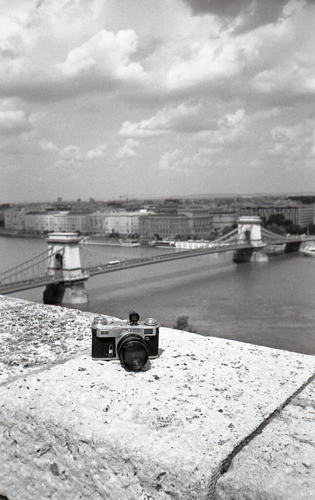 Konica C35 35mm f2.8 automatic Agfa APX100-9713