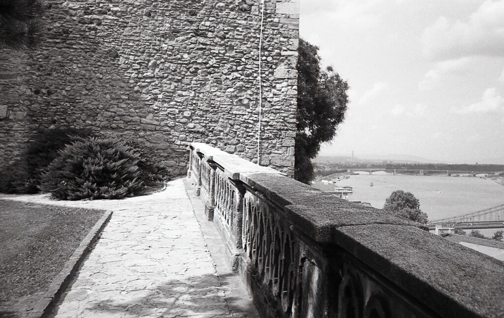 Konica C35 35mm f2.8 automatic Agfa APX100-9714