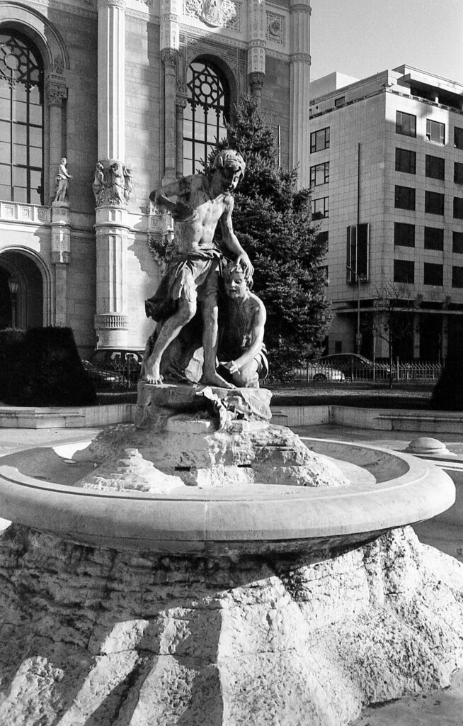 Olympus MJU-2 Fomapan 100 Fomadon LQN -10768