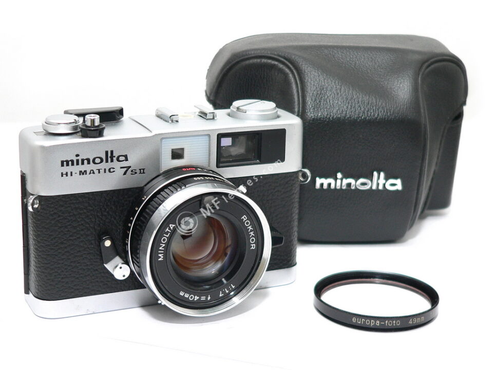 Minolta Hi-Matic 7SII Kodak Gold 200