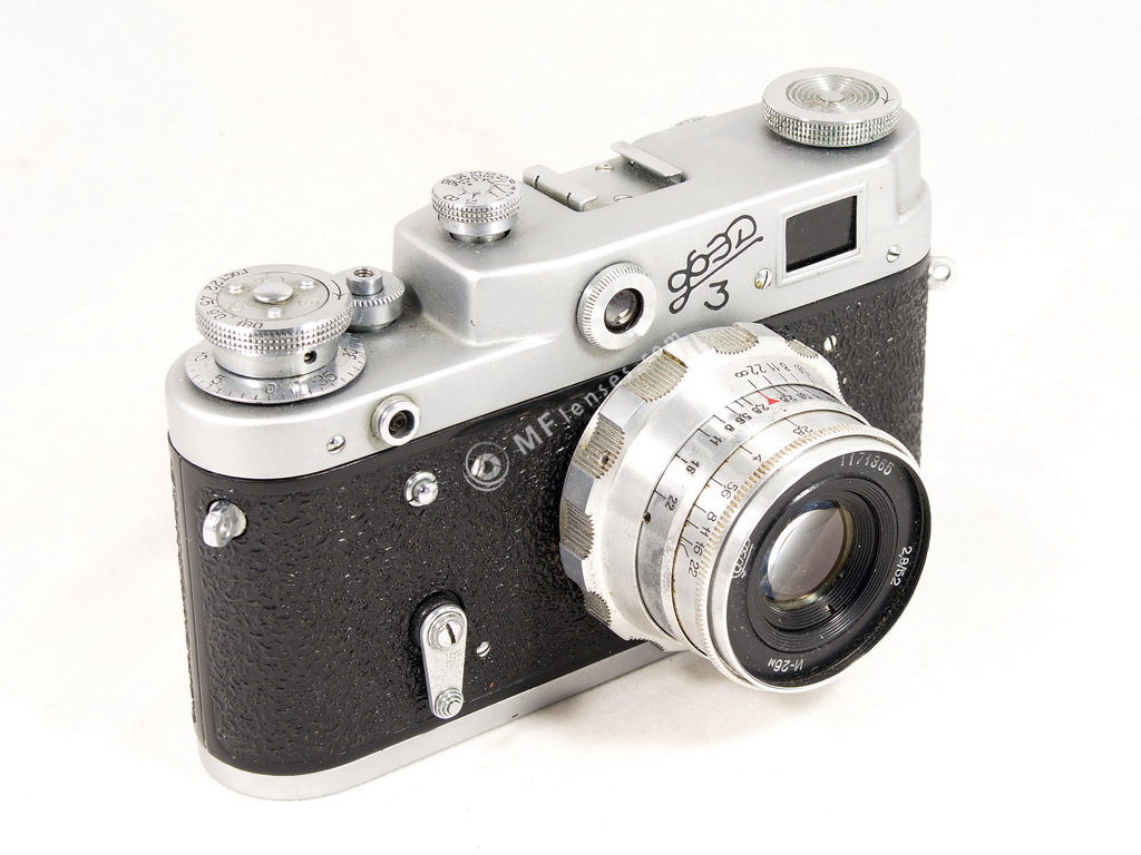 FED-3A Industar-22 5cm f3.5 collapsible Elmar clone-9826