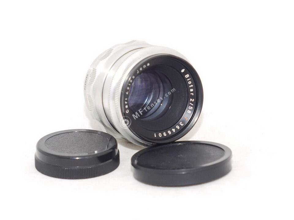 Biotar 58mm f2 Exakta Silver Auto Sony NEX