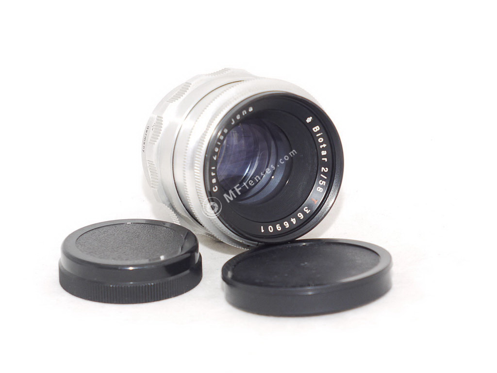 Biotar 58mm f2 Exakta Silver Auto Sony NEX-10834