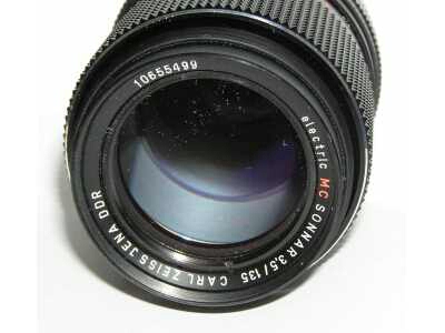 Carl Zeiss Jena Sonnar 135mm f/3.5-22 electric
