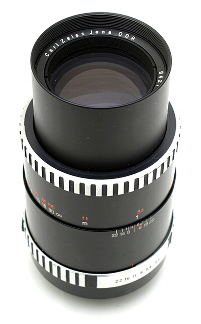 Carl Zeiss Jena Sonnar 135mm f/4-22 zebra