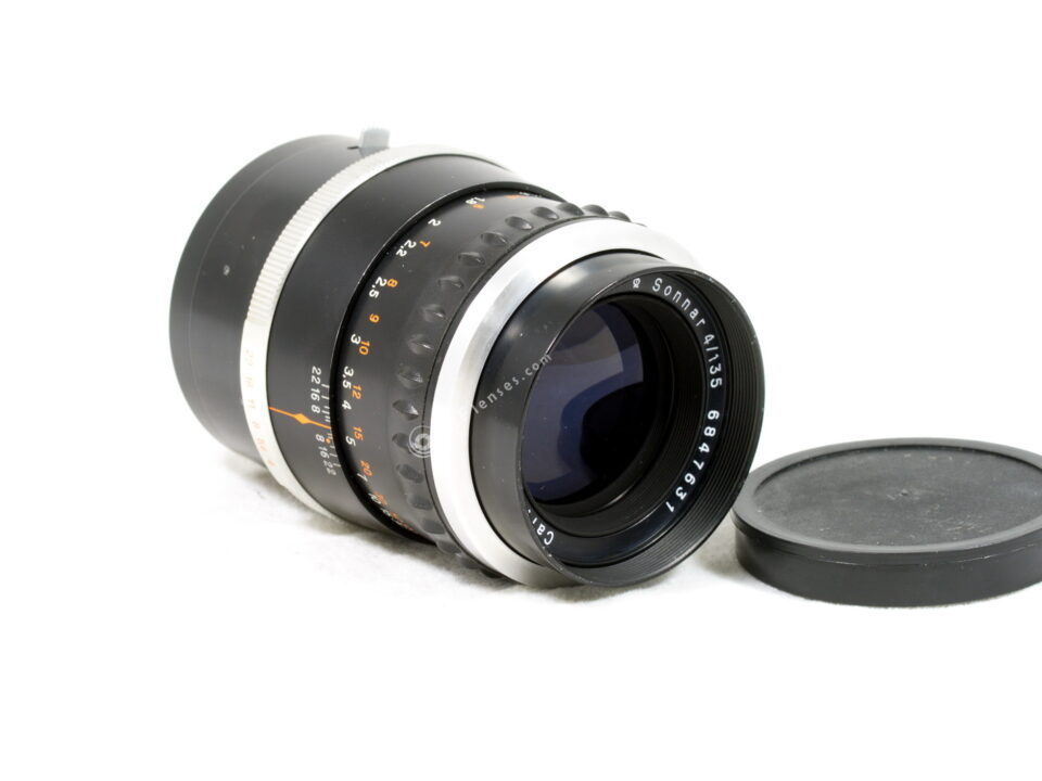 Sonnar 4/135mm black M42 bekelite focusing grip