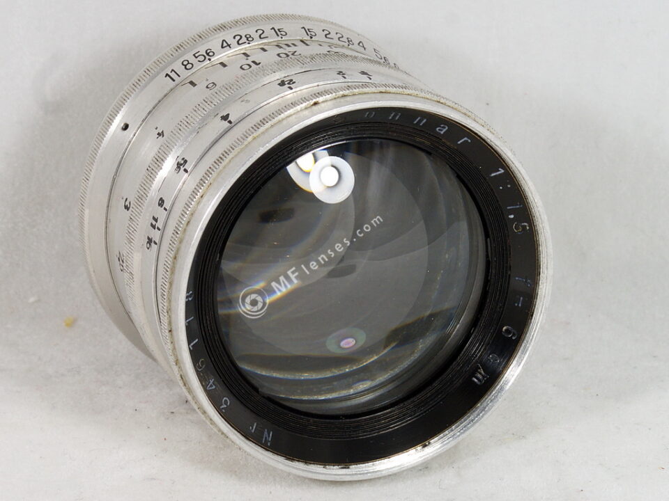 Sonnar 6cm unknown millitary ?