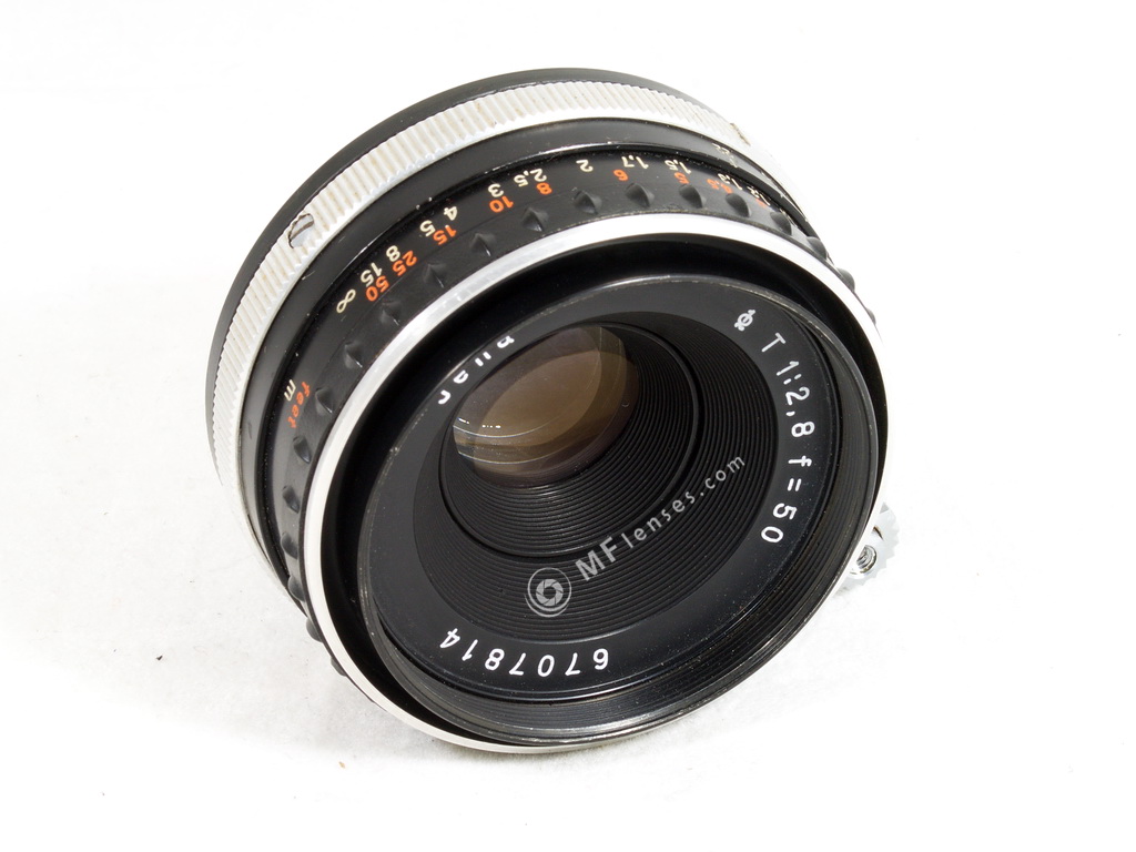 Jena T 1:2.8 f=50 Exakta bakelite grip-10379