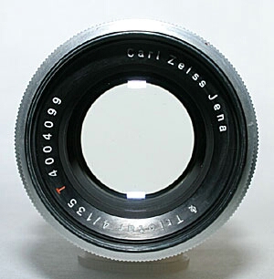 Carl Zeiss Jena Triotar 135mm f/4