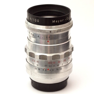 Meyer-Optik Görlitz Trioplan 100mm f/2.8 alu