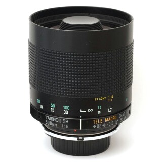 Tamron SP 500mm f/8 55BB mirror lens