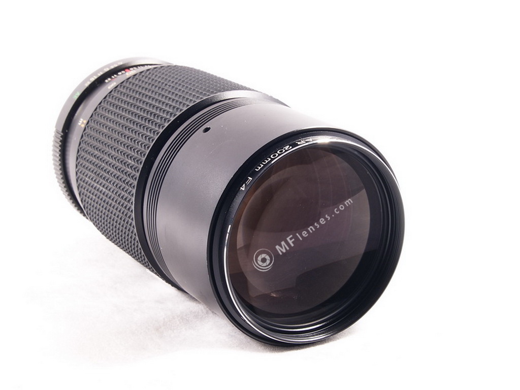 Konica Hexanon 200mm f4 AE-7086