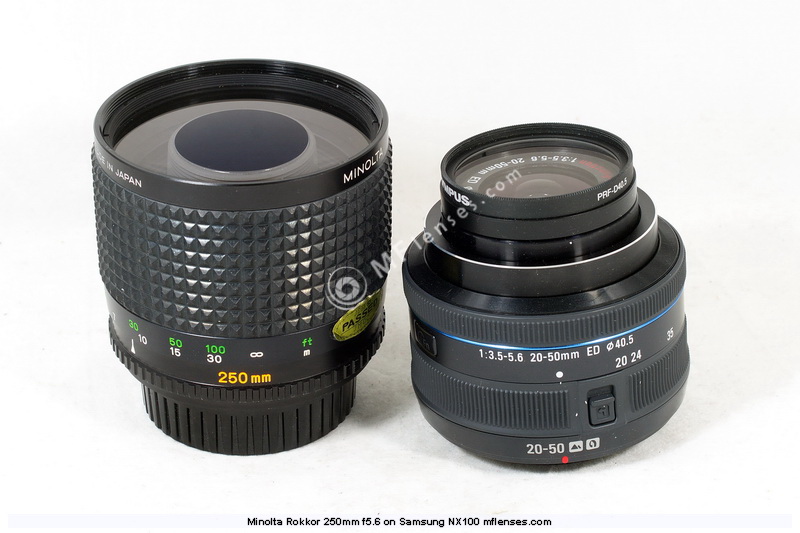 RF Rokkor-X 250mm f5.6 mirror