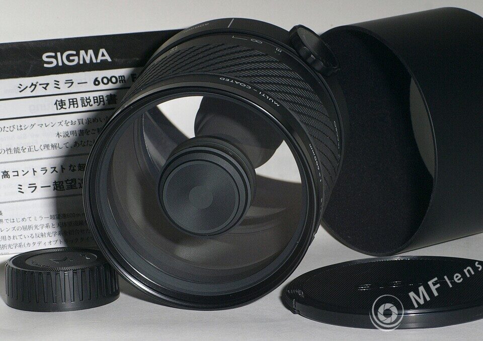 Sigma 600mm f/8 mirror