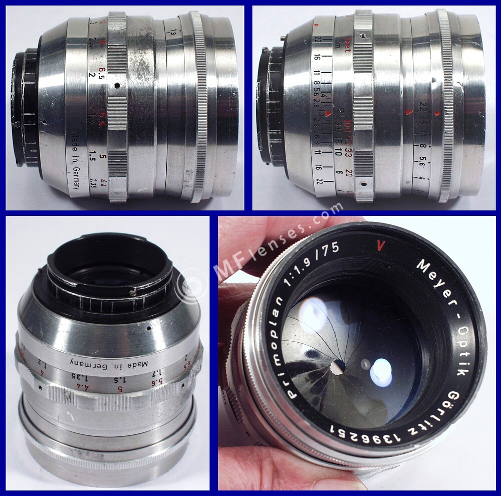 Meyer-Optik GÃ¶rlitz Primoplan-698