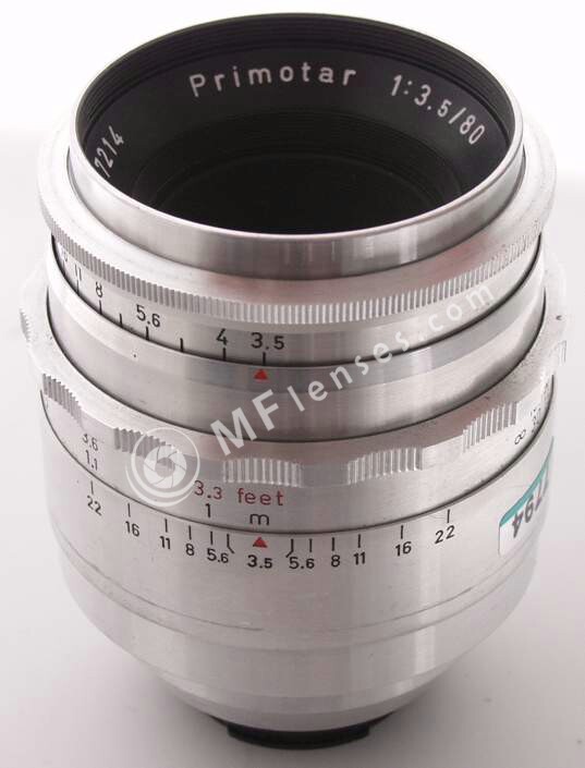 Meyer-Optik GÃ¶rlitz Primotar-596