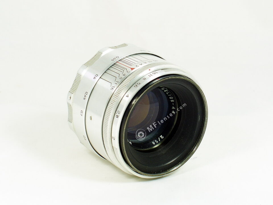 Helios-44 58mm f/2 M39 alu very old